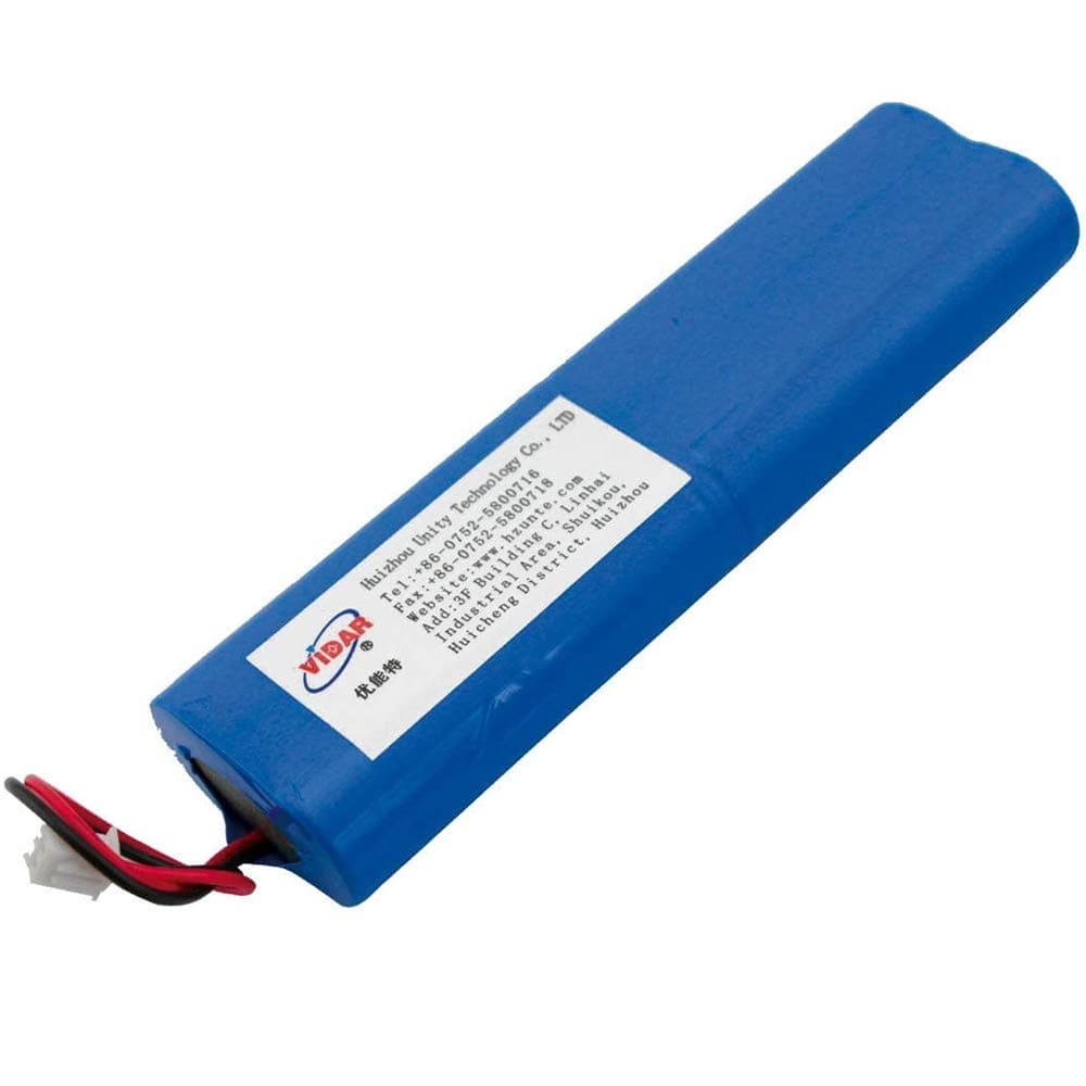 Rechargeable Lithium Ion Battery Pack - VIDAR 7.4V 6800mAh High Capacity Li-ion Battery Pack with JST PH2.54/2P Plug-in(Customizable) for Electronics,Toys,Lighting,Equipment