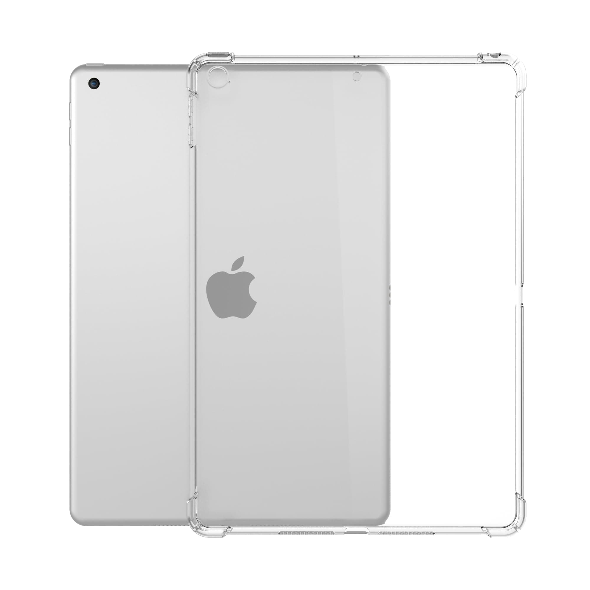 Zrengp Clear Shockproof Case for Apple iPad 9.7" A1822 A1823 A1893 A1954 (2017 2018 Release), Ultra Slim Lightweight TPU Shell Soft Transparent Protective Back Cover(for iPad 9.7" 2017 2018)