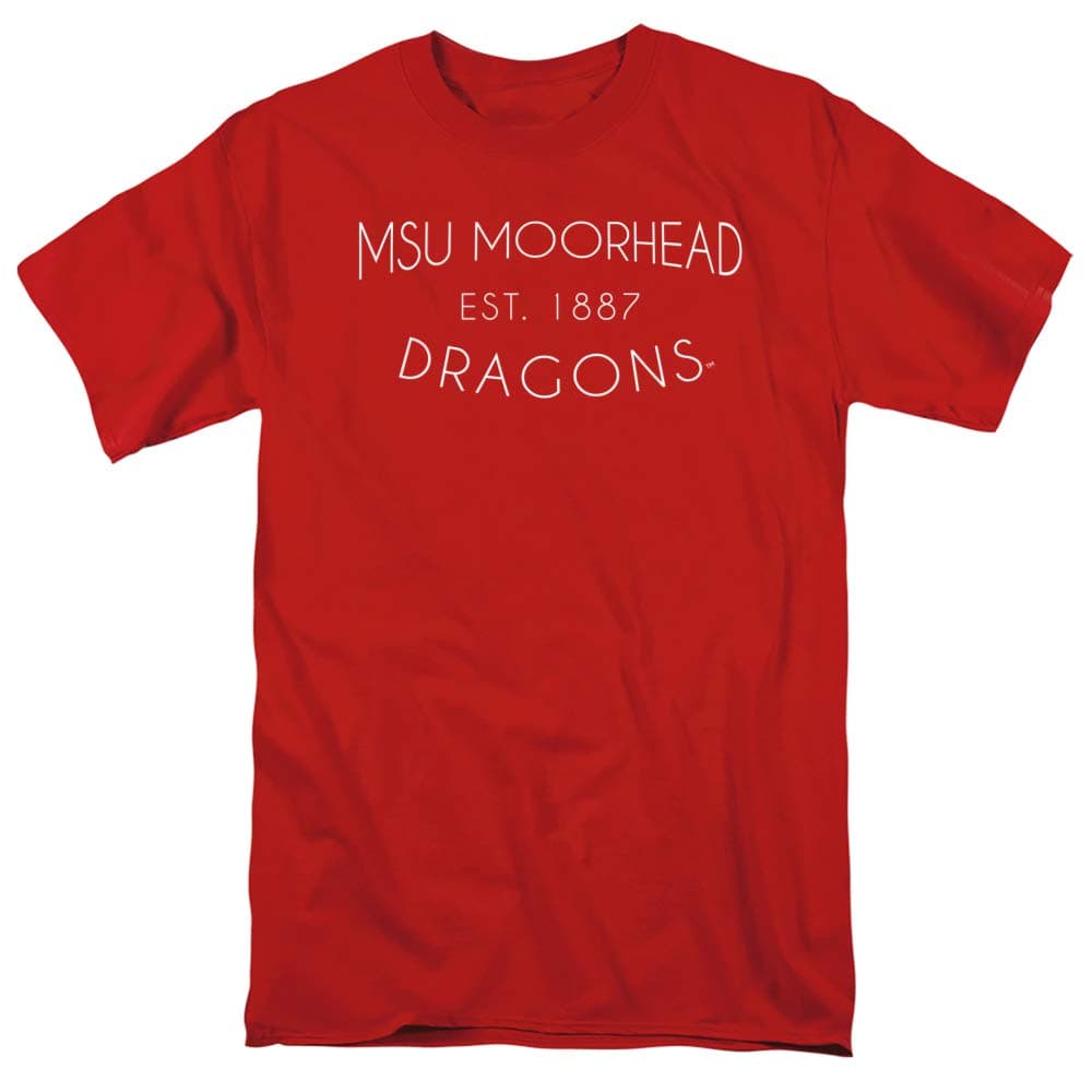 Minnesota State University Moorhead Official Simple Unisex Adult T-Shirt, Simple, Large