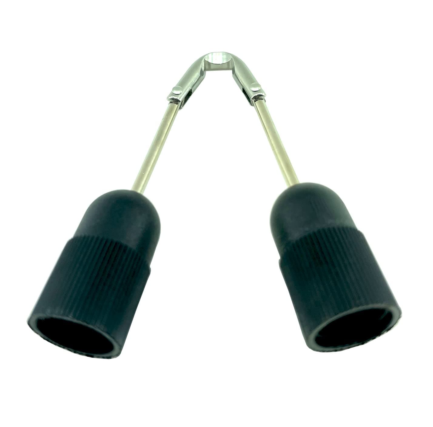 SPEARFISHING WORLD Stainlees Steel Articulated Spearfishing Wishbone for Threaded Bands