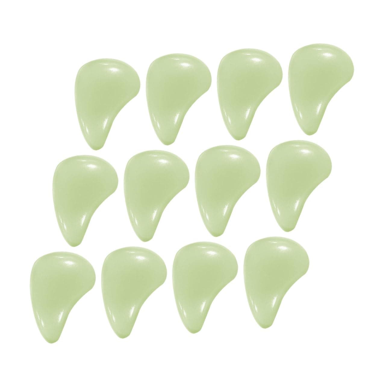 WATIIFUFU 12pcs Luminous Corner Protectors Transparent Proofing Guards for Furniture Glow The Dark Bumper Corner Covers for Tables and Chairs Easy to Install and Safe at Night