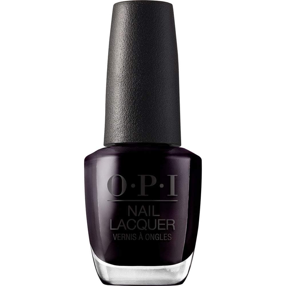 OPI Nail Lacquer Lincoln Park After Dark | Opaque Dark Purple Crème Chip Resistant Nail Polish | Fast Drying, Streak Free
