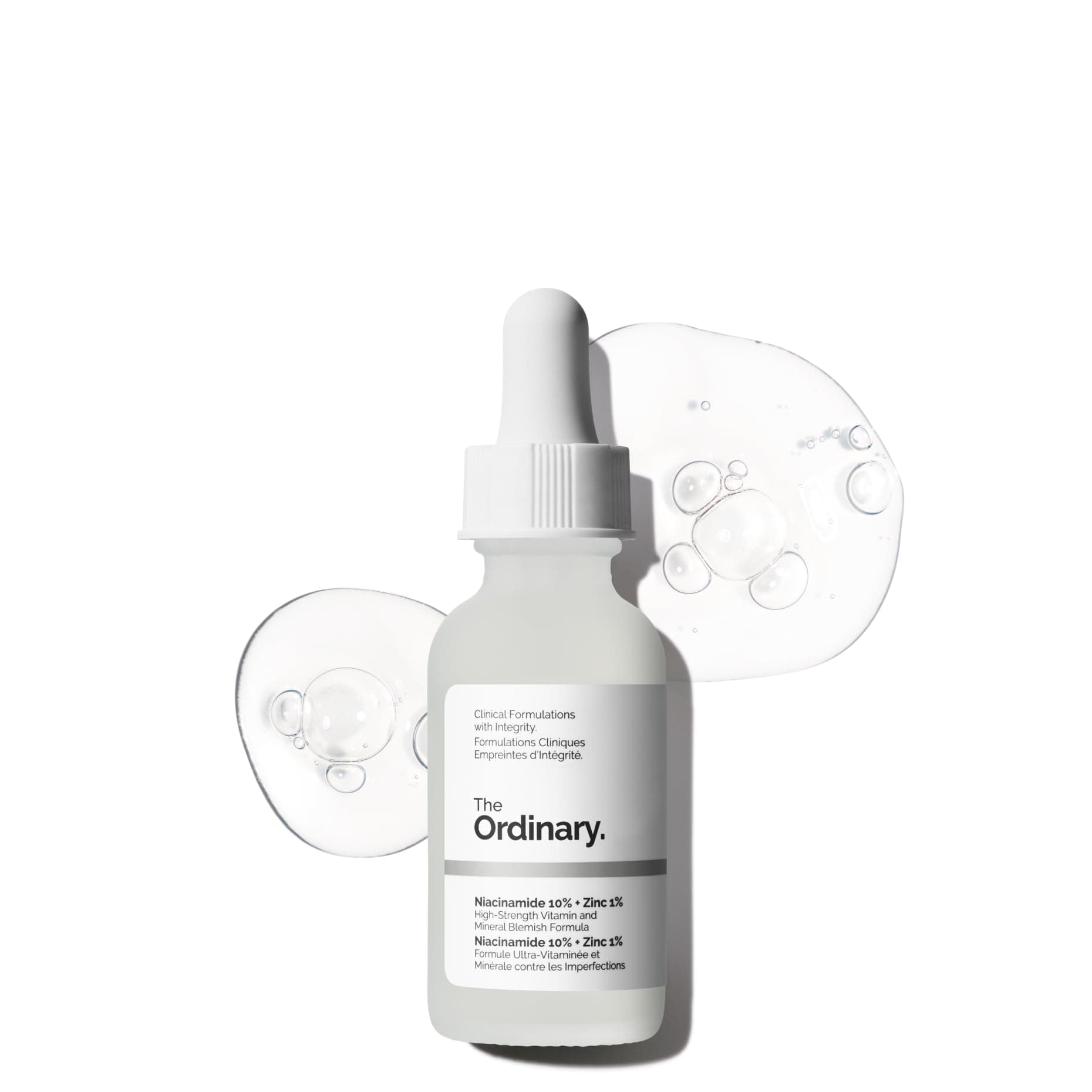 The Ordinary Niacinamide 10% + Zinc 1%, Smoothing Serum for Blemish-Prone Skin, 30 ml