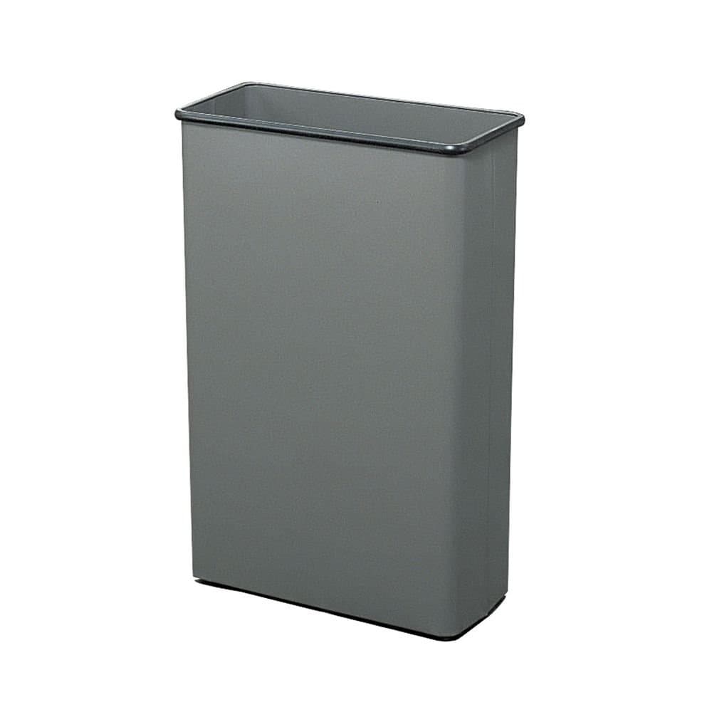 88 Quart Square Wastebasket (Set of 3) [Set of 3] Color: Charcoal