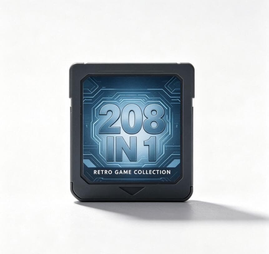 208 in 1 MULTI CART Super Combo Video Games Cartridge Card for new 3DS XL 3DSXL new NDSi etc