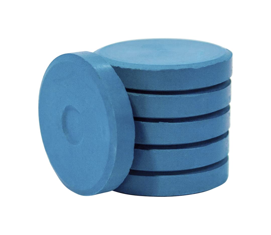 Jack Richeson 101610 Mini Turquoise Tempera Paint Block, 6 Pack