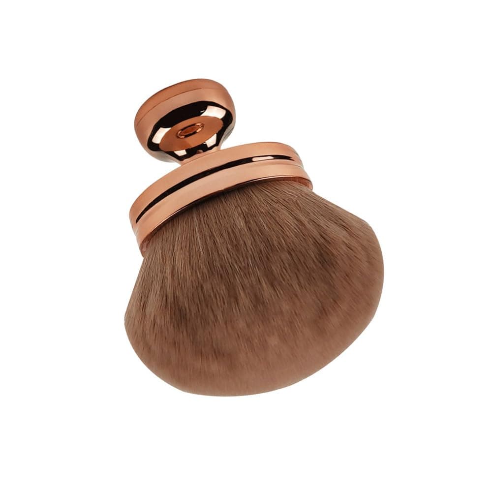 ZMOXUP Extra Large Self Tanning Brush, Sunscreen Applicator, Body Makeup, Foundation Blend Beauty Tool, Kabuki Sunless Tanner for Face, Neck, Back, Leg, Arms - Rose Gold