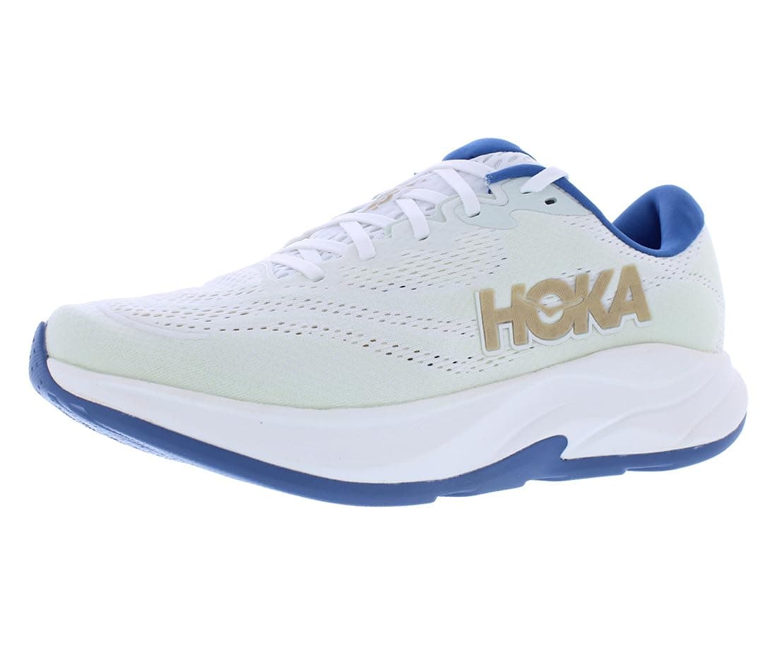 Hoka Mens Rincon 4, Frost/Gold, 11.5