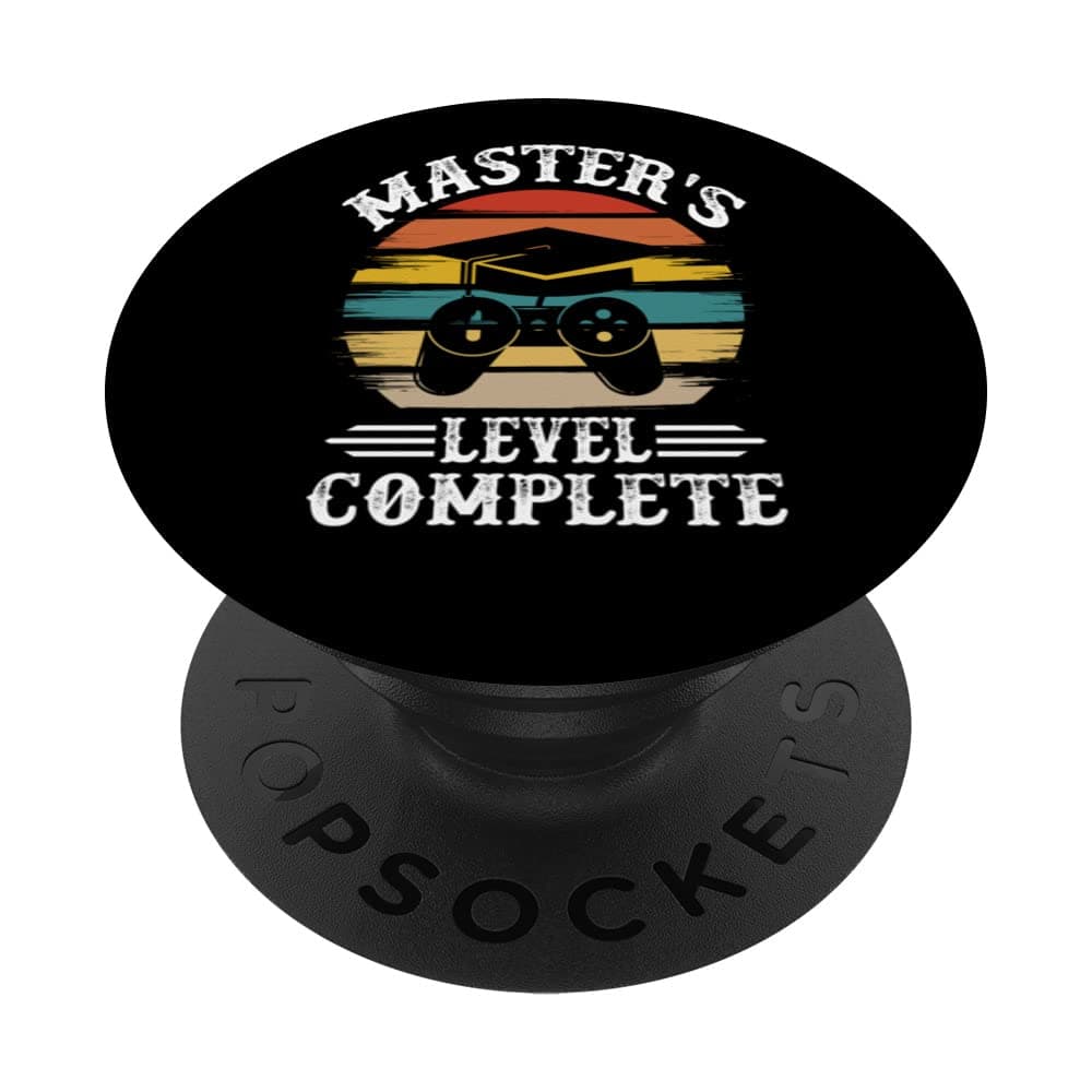 Masters Graduation Gifts For Her Him 2026 Masters Degree PopSockets Adhesive PopGrip