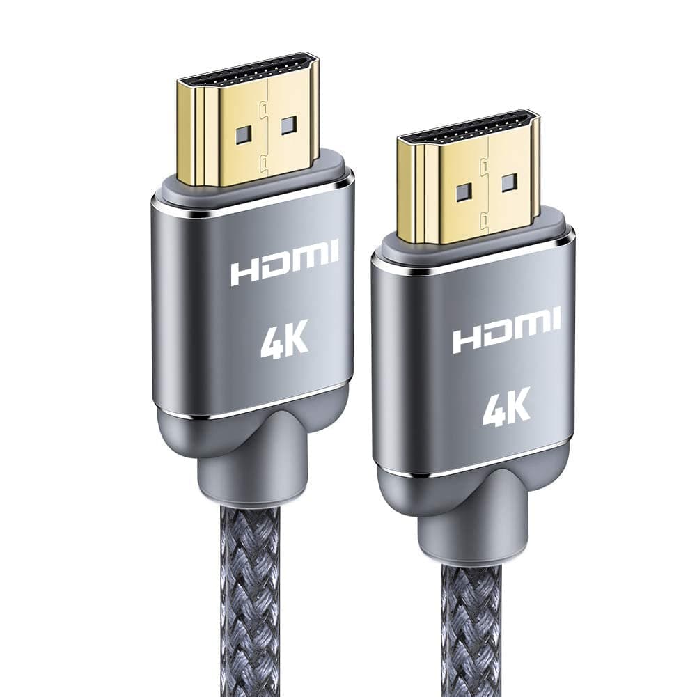 Snowkids HDMI Cable 6.6feet(2meter), 4K@60Hz eARC 3D Short HDMI Lead 2.0