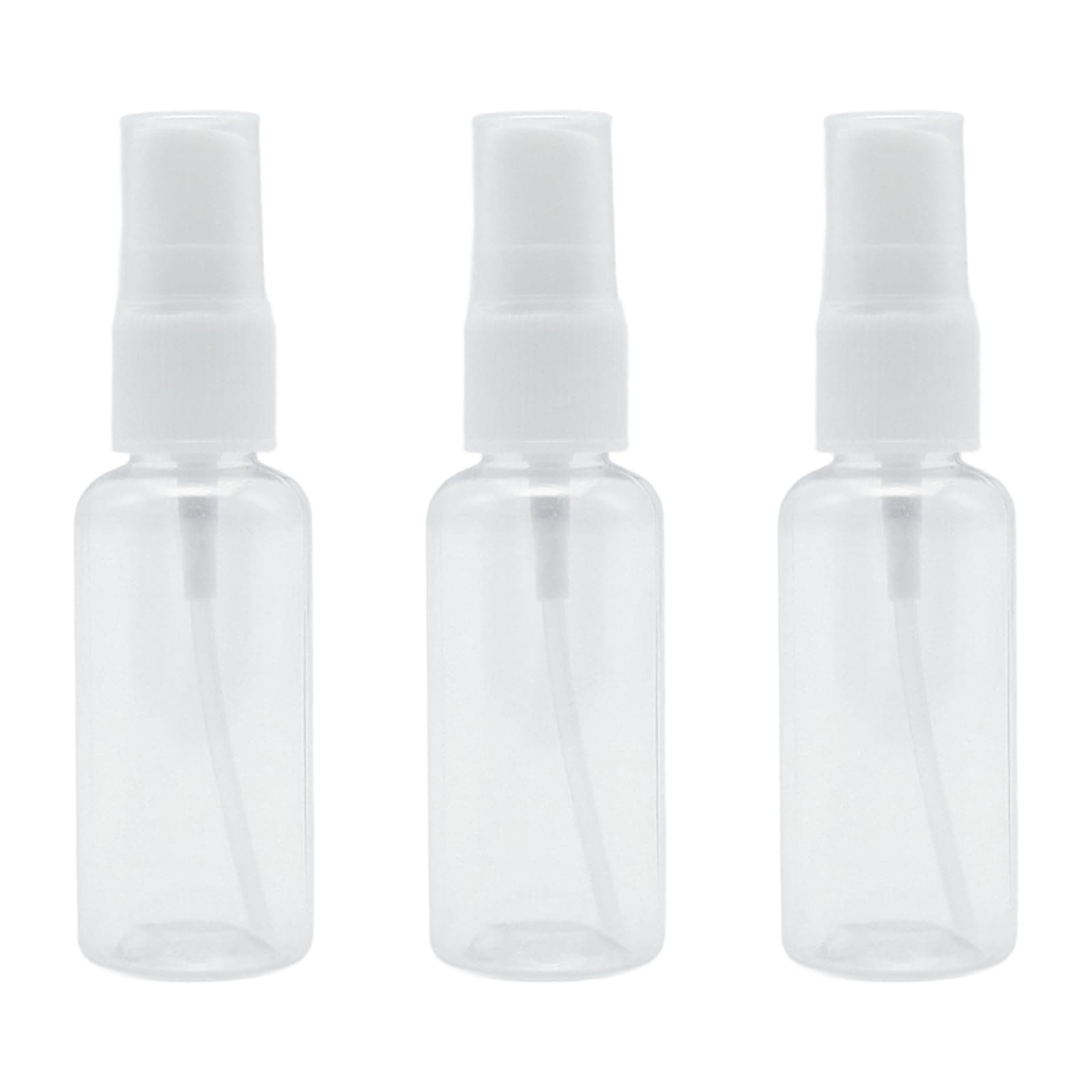 Yinluluna 3Pcs Spray Bottle, 1oz/30ml Mini Empty Travel Bottles, Small Plastic Fine Mist Spray Bottles for Hair and Toiletry, Suitable for Outdoor Use