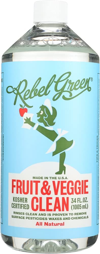 Rebel Green Cleaner Refill Frt&Veggie 34 Oz (Pack of 12)