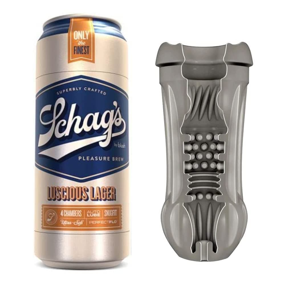 Blush Novelties 82917: Schag’s Luscious Lager Stroker Frosted