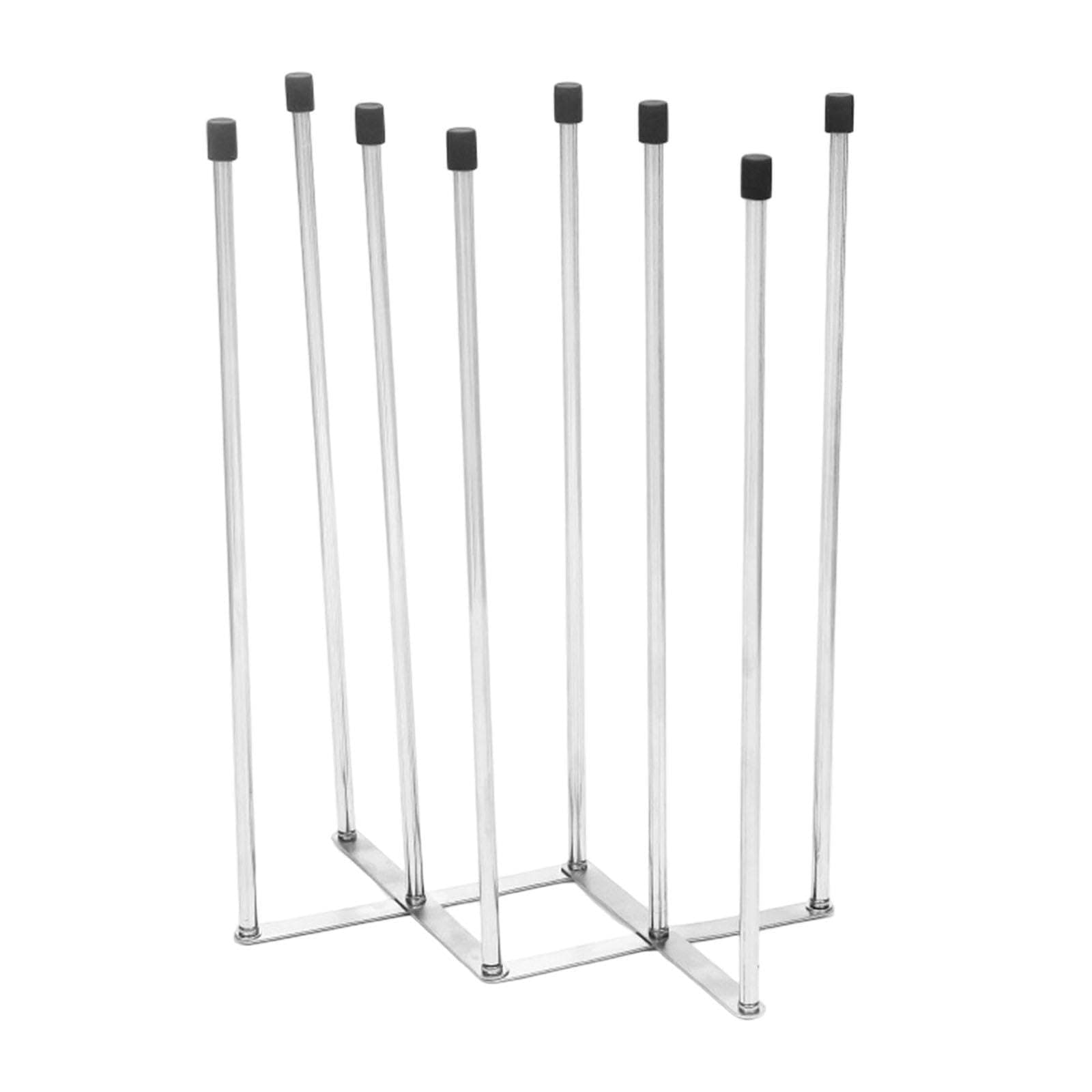 Fiocias Countertop Bottle Drainer, Kitchen Rack, Bottle Holder for Jars, Cups, Flasks And Glasses.