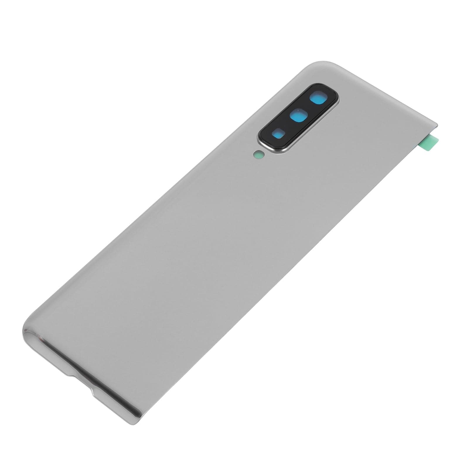 Z Fold F900 Back Glass Cover Replacement with Pre Installed Camera Lens, Repair Tools for Phone Rear Glass Battery Door (Silver)