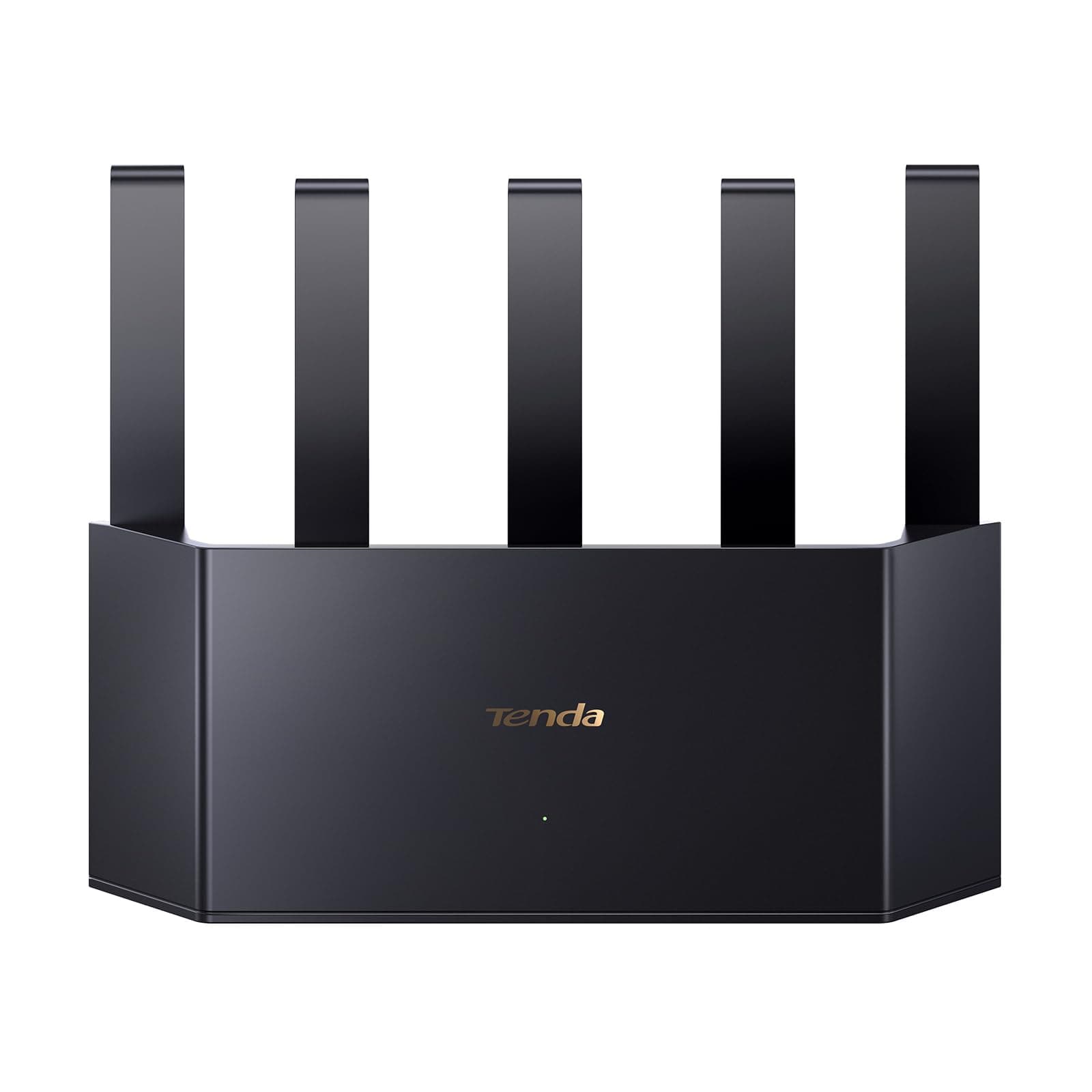 Tenda AX3000 WiFi Router High Speed Gaming Router Dual Band Gigabit Wireless Router, Long Range Coverage with 5 * 6dBi High-Gain Antennas, Vertical Design for Dissipation，Support WPA3, VPN(RX12LPro)