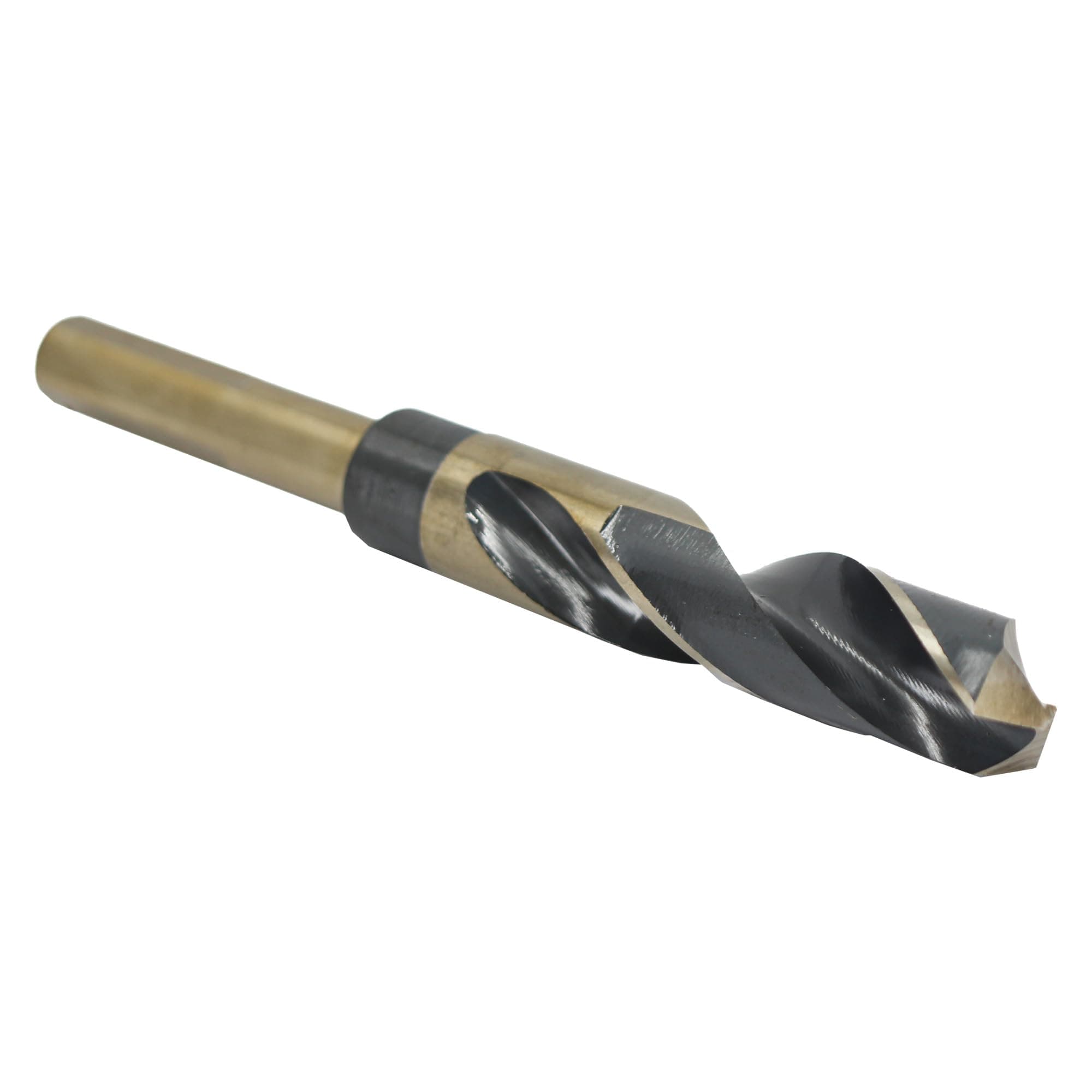 Drill America DWT Series Qualtech High-Speed Steel Hand Threading Tap, Uncoated (Bright) Finish, Round with Square End Shank, Taper Chamfer, M8x1.25 Size (Pack of 12)