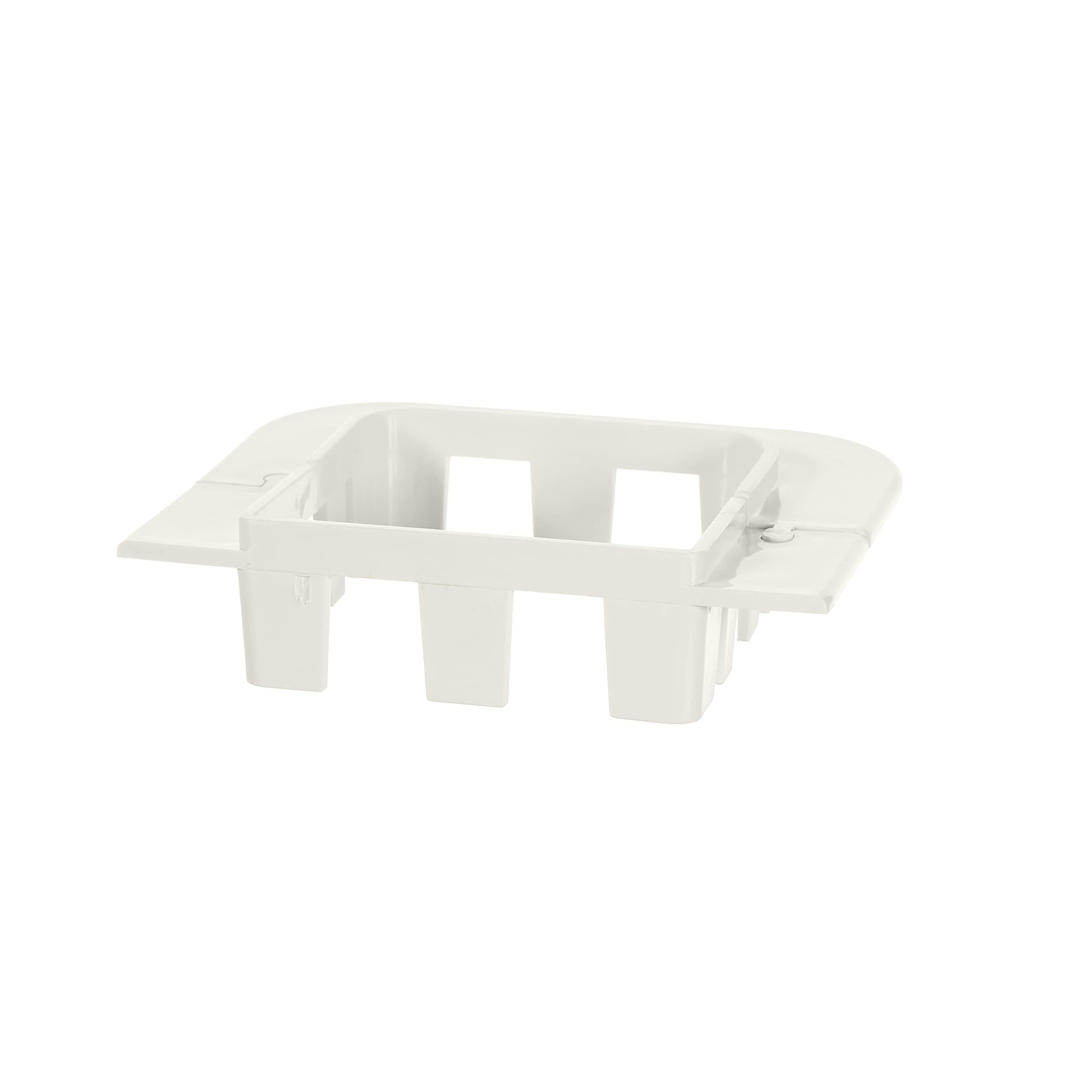 Diversitech 230-FR3 3" Flat Wall Escutcheon Fitting for SpeediChannel Line Set Cover