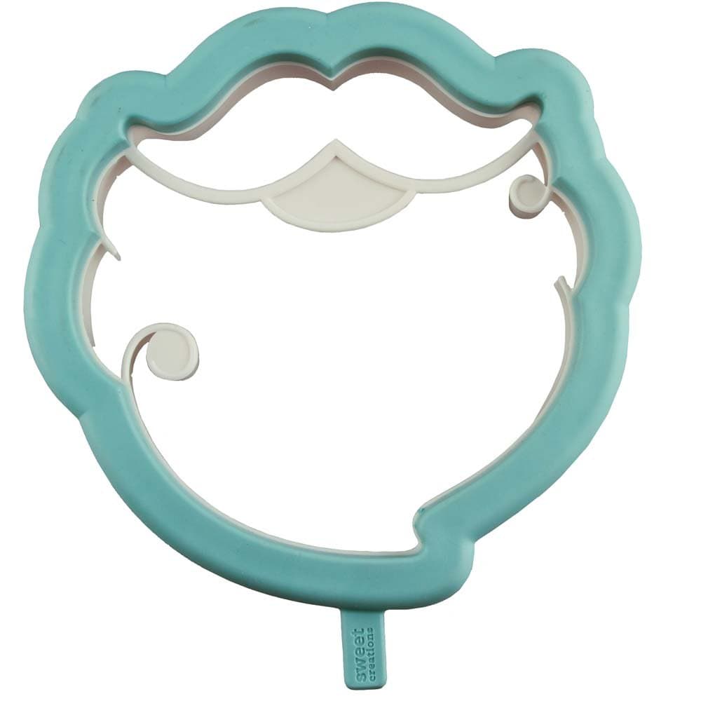 Sweet Creations Santa Beard & Mustache Cookie Cutter