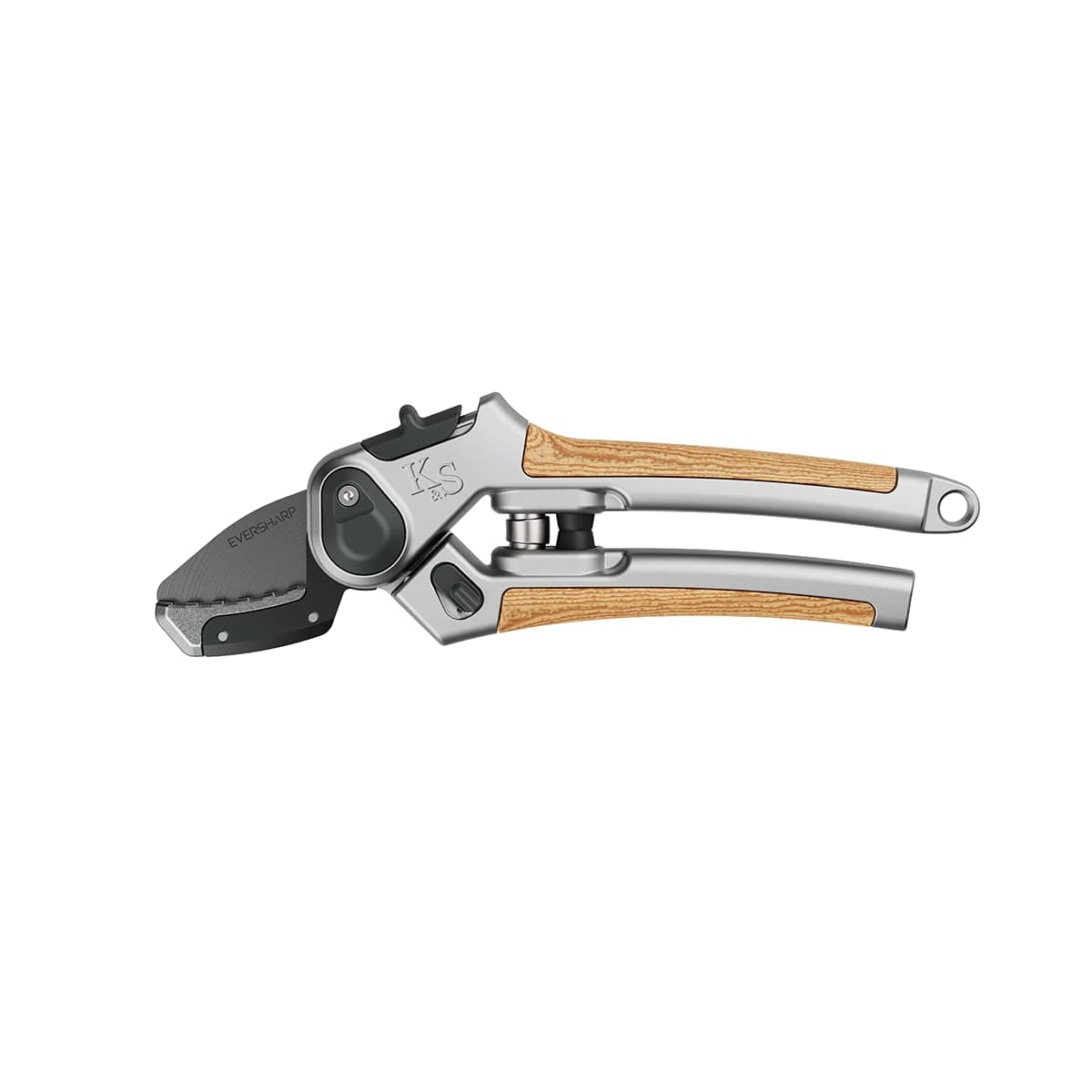 Kent & Stowe 70100541 Eversharp Anvil Secateurs, Black