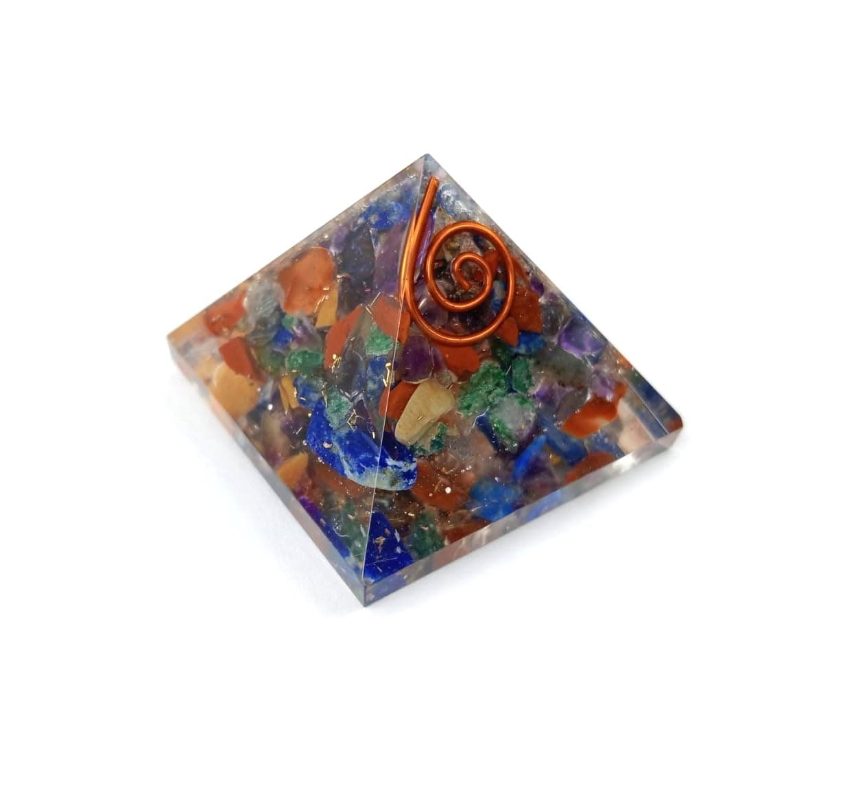 Wow Chakra Single Baby Pyramid 20-25 mm Chokurei X-mas Crystal Gemstones Unique Marvelous