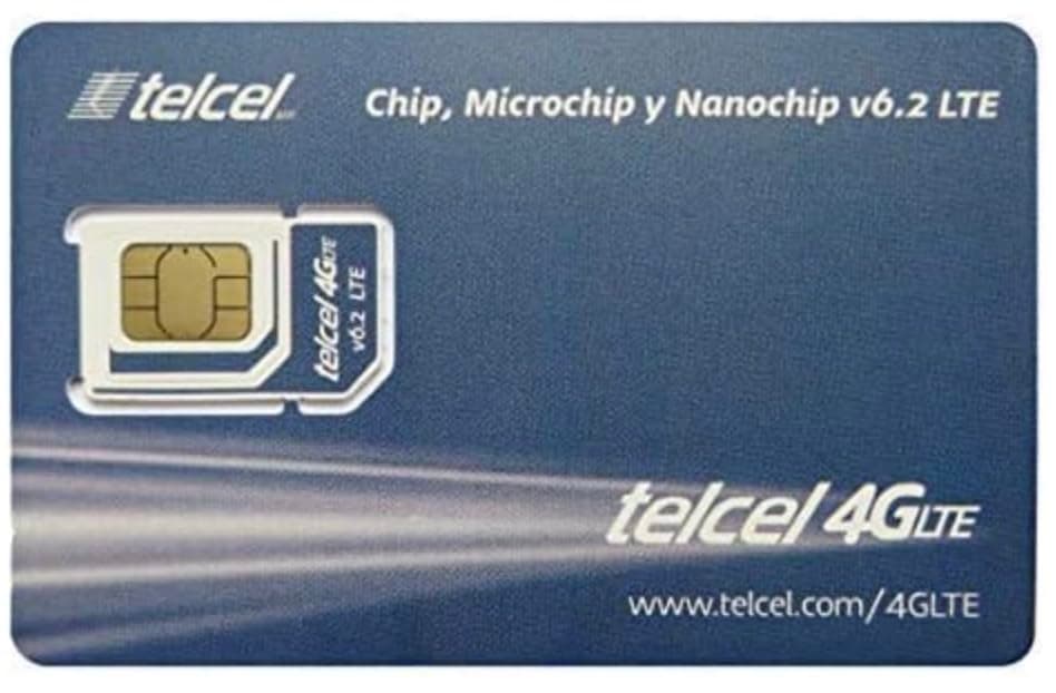 Telcel Mexico Prepaid SIM Card with 4.5GB Data and Unlimited Calls for 30 Days. Unlimited Social Media: Whatsapp, Facebook, instragram, Twitter and Snapchat.