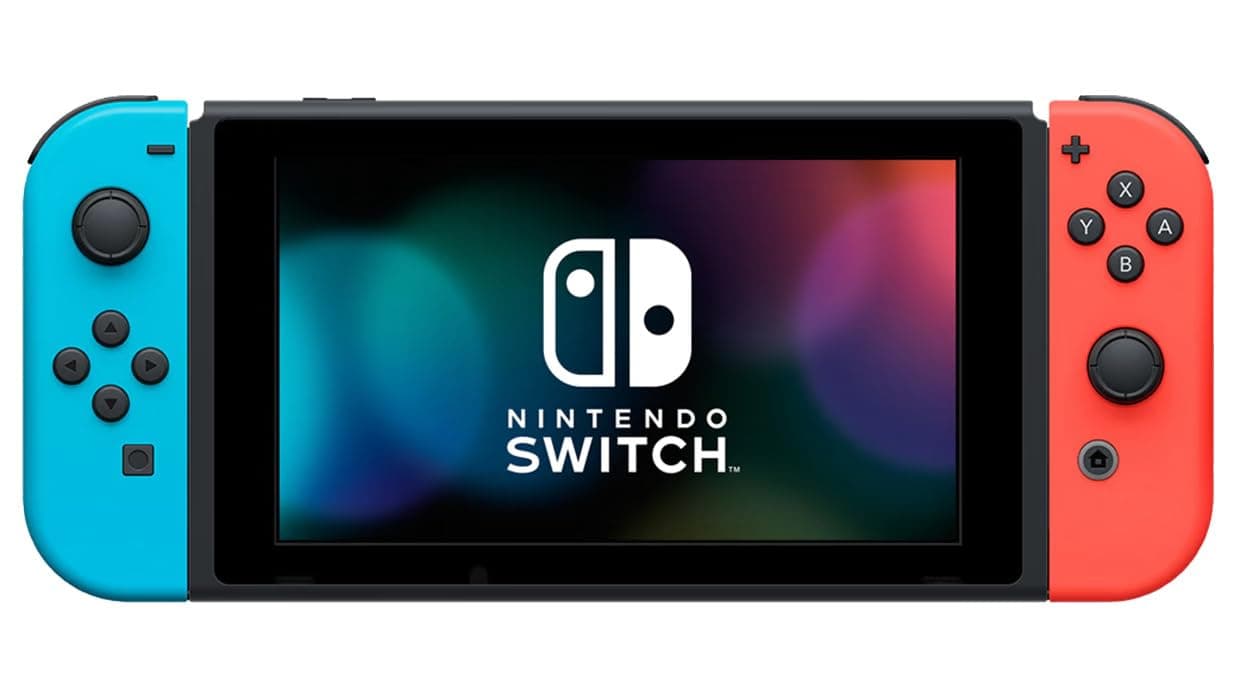 Nintendo Switch™ with Neon Blue and Neon Red Joy‑Con™ (Renewed)