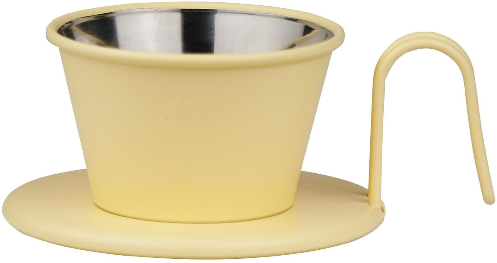 カリタ(Kalita) [Amazon.co.jp Limited] Carita #04170 Earth Series Suna Coffee Dripper Wave Series, Stainless Steel, For 1-2 People, Earth Series, Sand, Made in Japan, Drip Tool