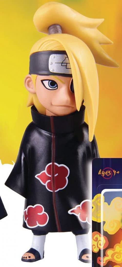 Naruto Shippuden Mininja 4 Inch Figurine Series 2 | Deidara