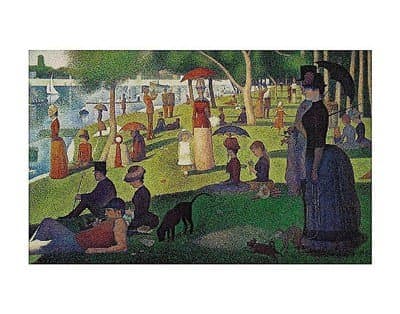 Sunday Afternoon Island Grand Jatte 1864-6 Poster Georges Seurat (14 x 11)