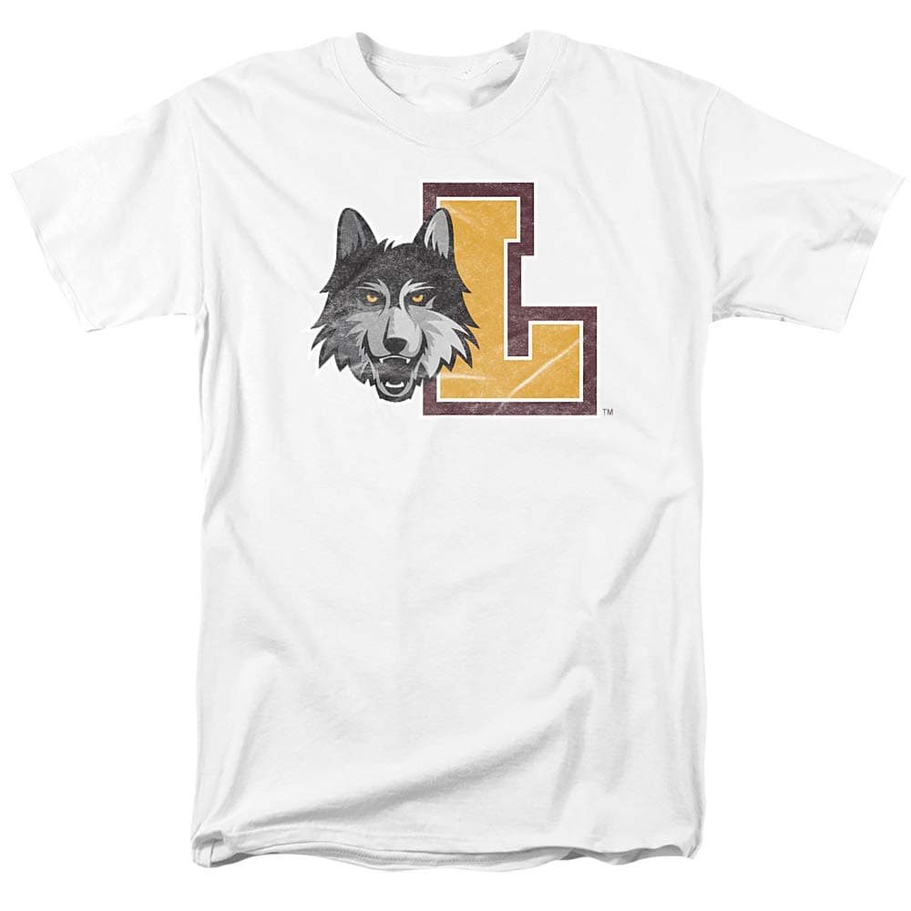 Loyola University Chicago Official Distressed Primary Unisex Adult T-Shirt, Distressed Primary, 3X-Large