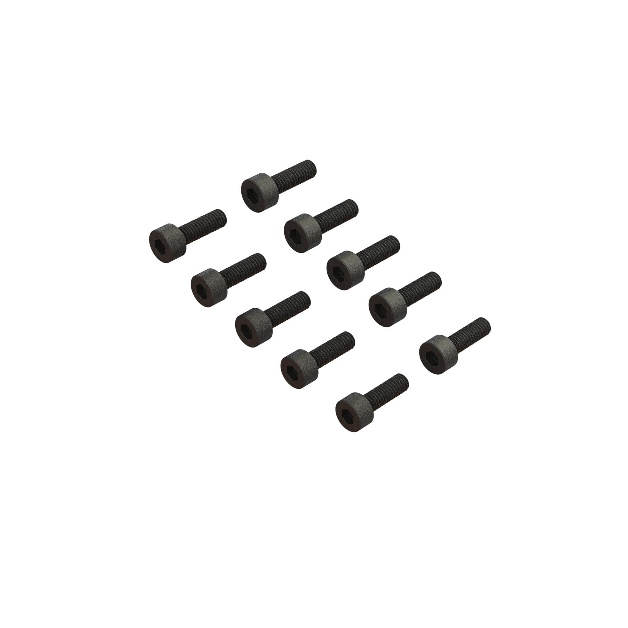 ARRMA Cap Head Screw M2.5x8mm (10pcs), ARA702010