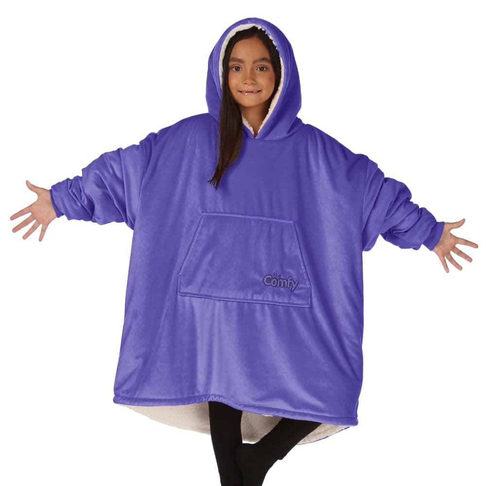 THE COMFY Original Jr | Shark Tank | Kids Sherpa Wearable Blanket Hoodie
