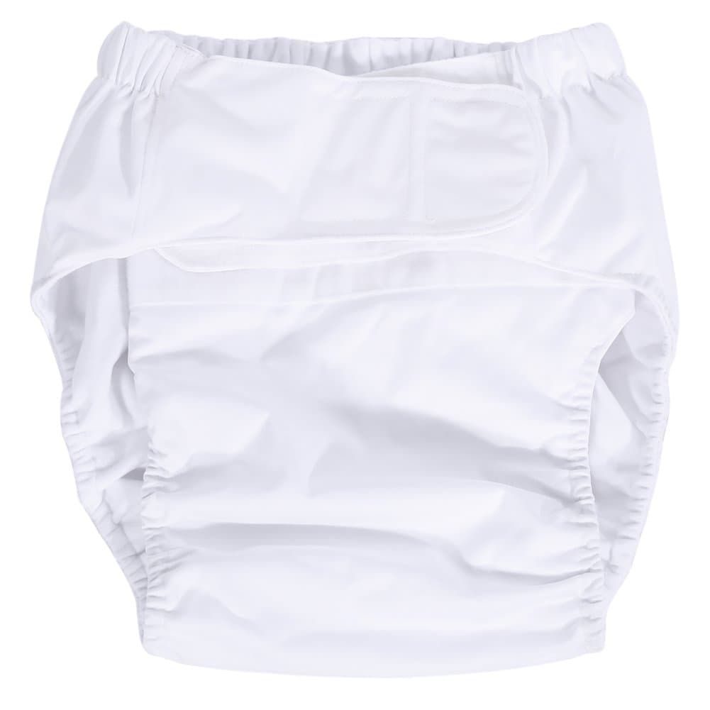 Adult Cloth Diapers, Reusable Adult Diapers, Washable Breathable Incontinence Nappy Pants for Elderly Adjustable Soft Comfort for Seniors 20.5-42.5in Waist Range