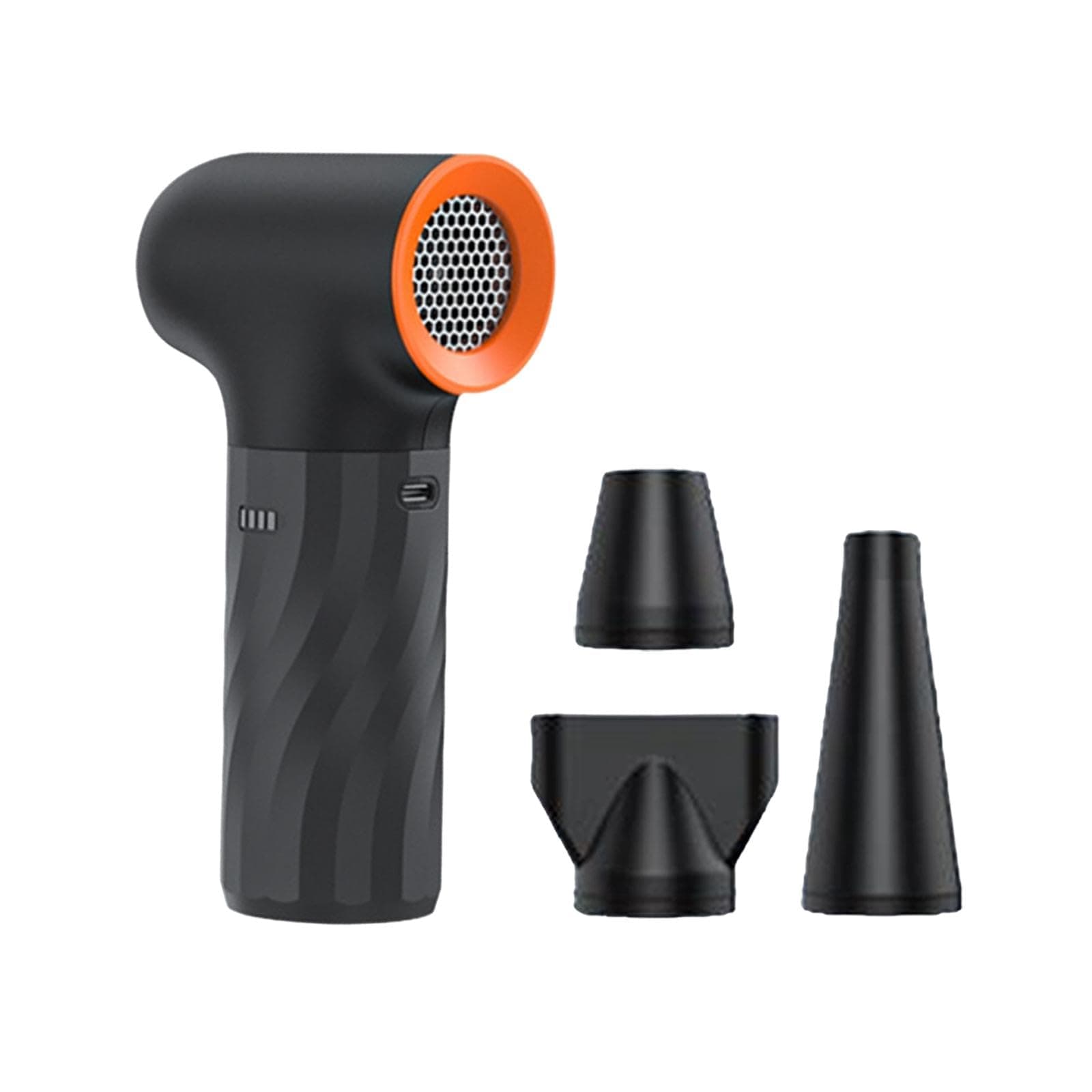 Milageto Cordless Blow Dryer Fast Drying Handheld Powerful USB Rechargeable Air Cleaner Kit Travel Hair Dryer for Outdoor Hotel Travel