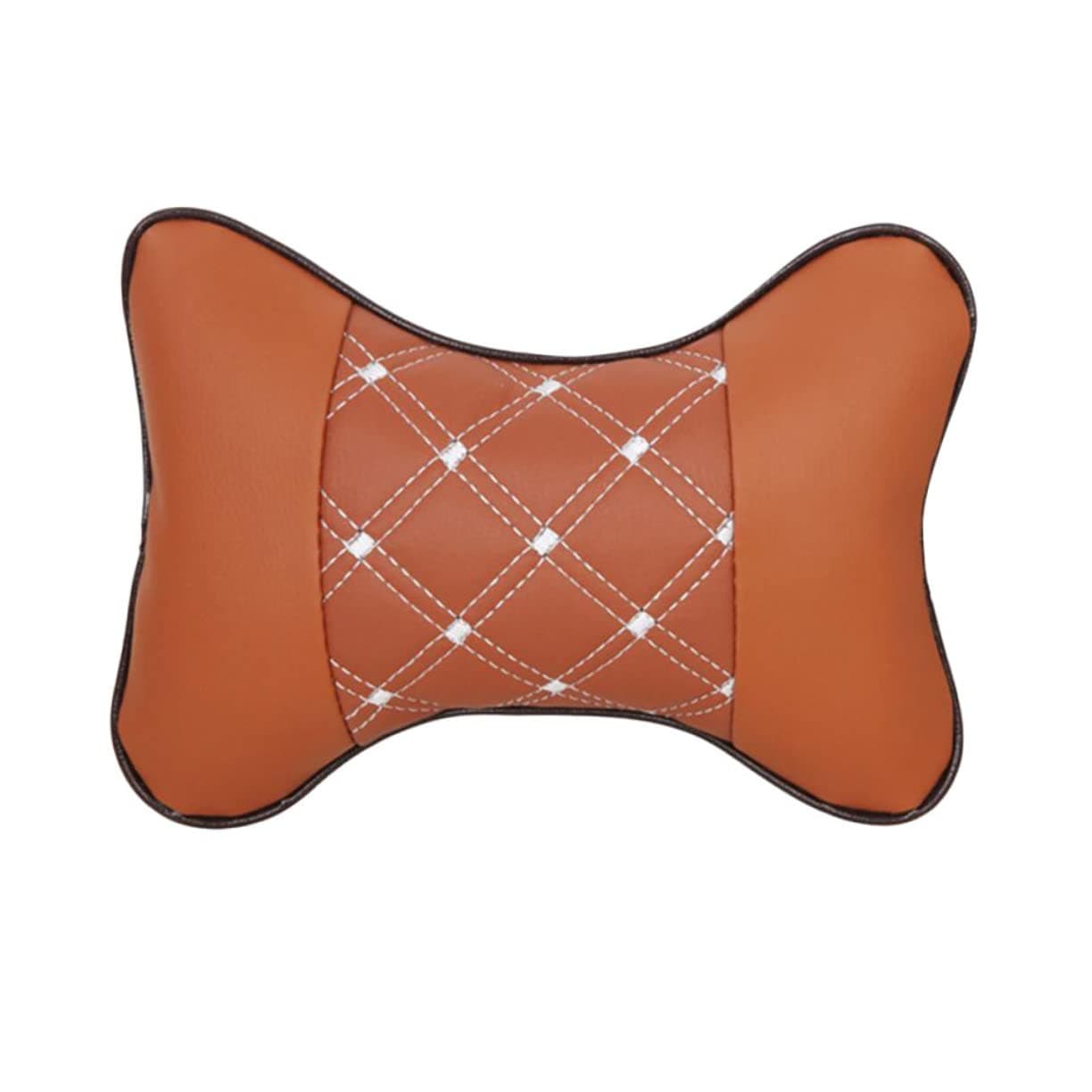 HIAKDOFT Car Neck Pillow for Driving Breathable Headrest Support Cushion Soft Fabric Universal Fit