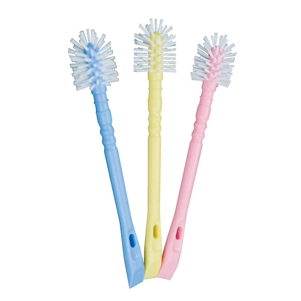 azuma Cleaning Brush to Clean Your "Fine Gap" TK Play, Washable, Mini Brush 3 Colors Set