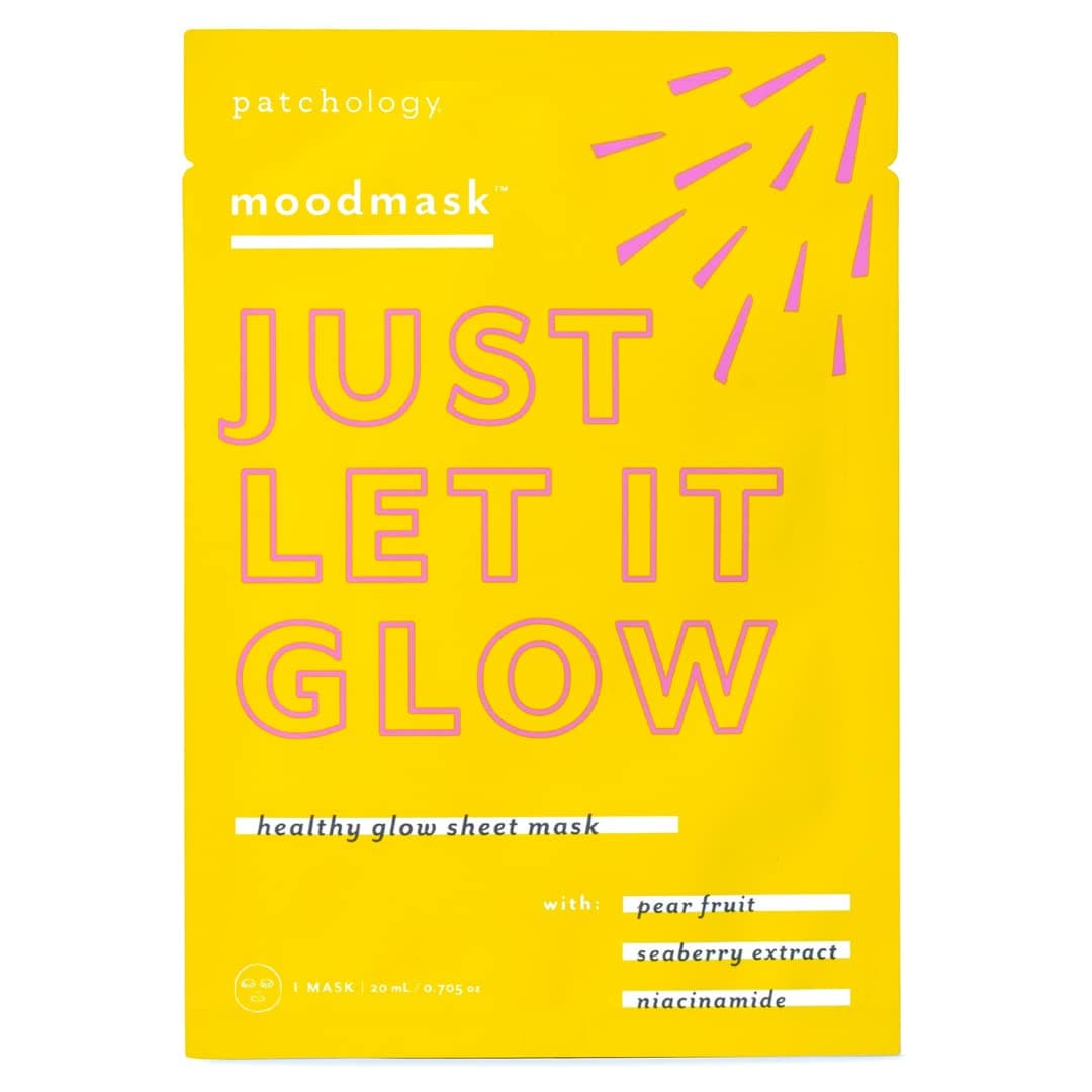 Patchology mood Mask Just Let It Glow Single Mask, 1 Count