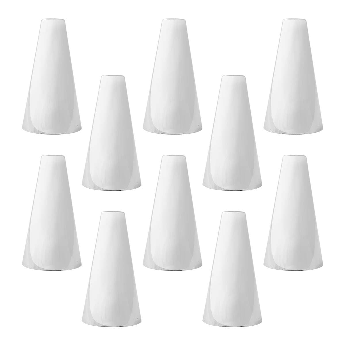 GG Grand General 10248SP Chrome Plastic Cone Flat Top Screw-On