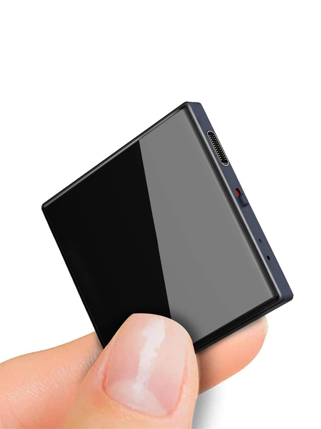 3072Kbps Magnetic Voice Recorder,Audio Recorder with AI-Triple Intelligent Noise Cancellation,128GB Recording Device with 9200Hours Store, Voice Activated Recorder for Lectures, Meetings, Intervie