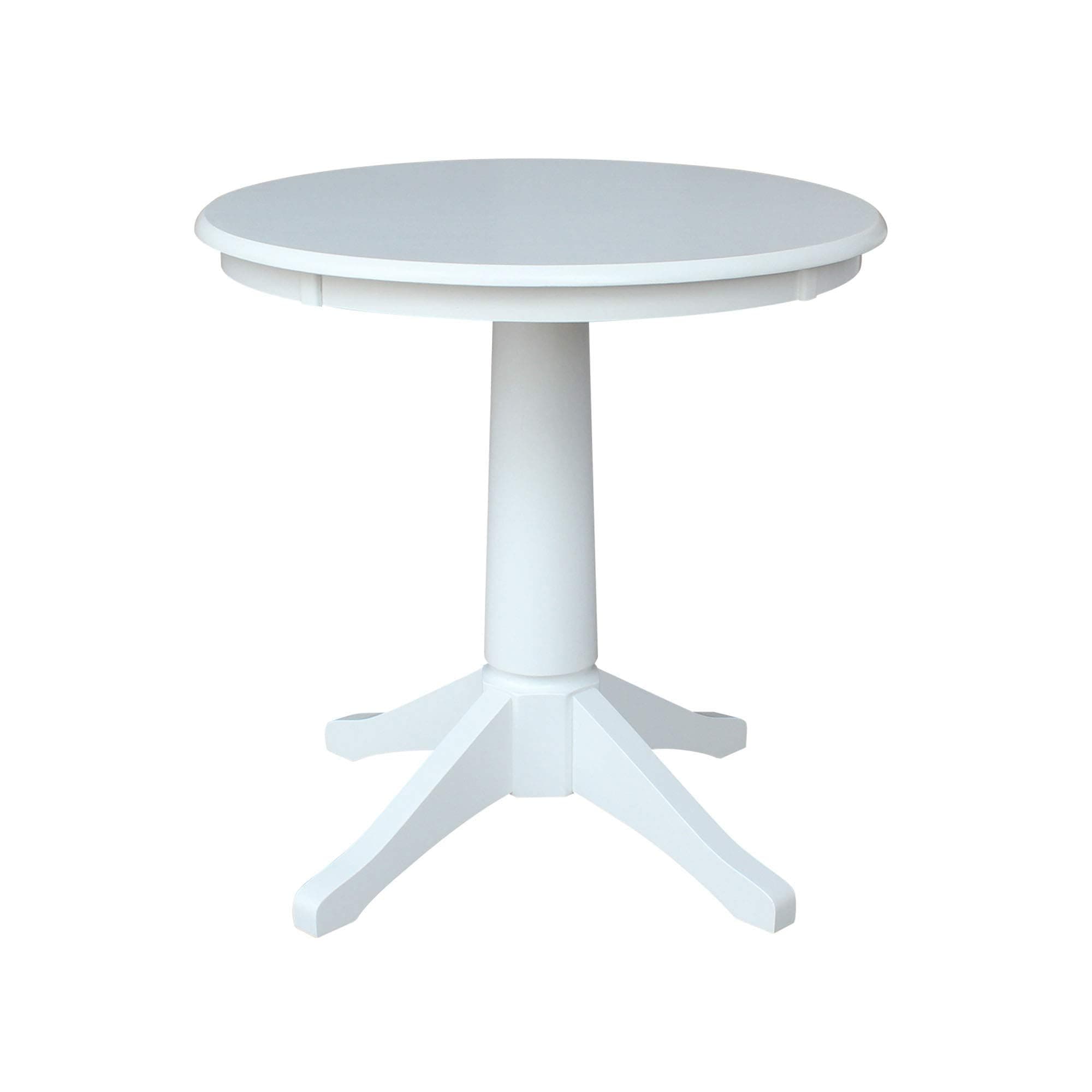 International Concepts 30" Round Top Pedestal Table - 28.9" H