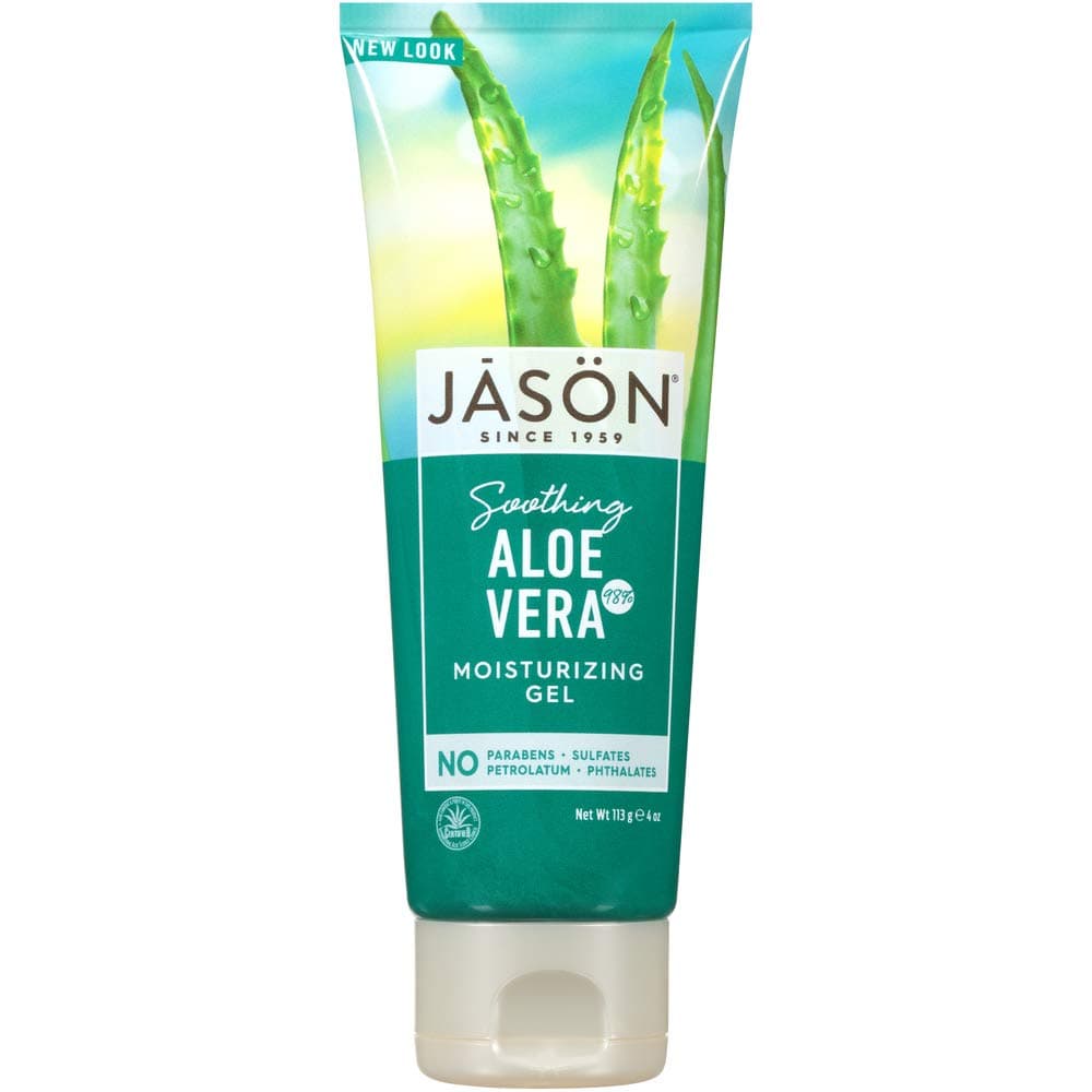 Jason Natural Jason Aloe Vera 98% Gel Tube, 4-Ounce Tubes (Pack of 6)