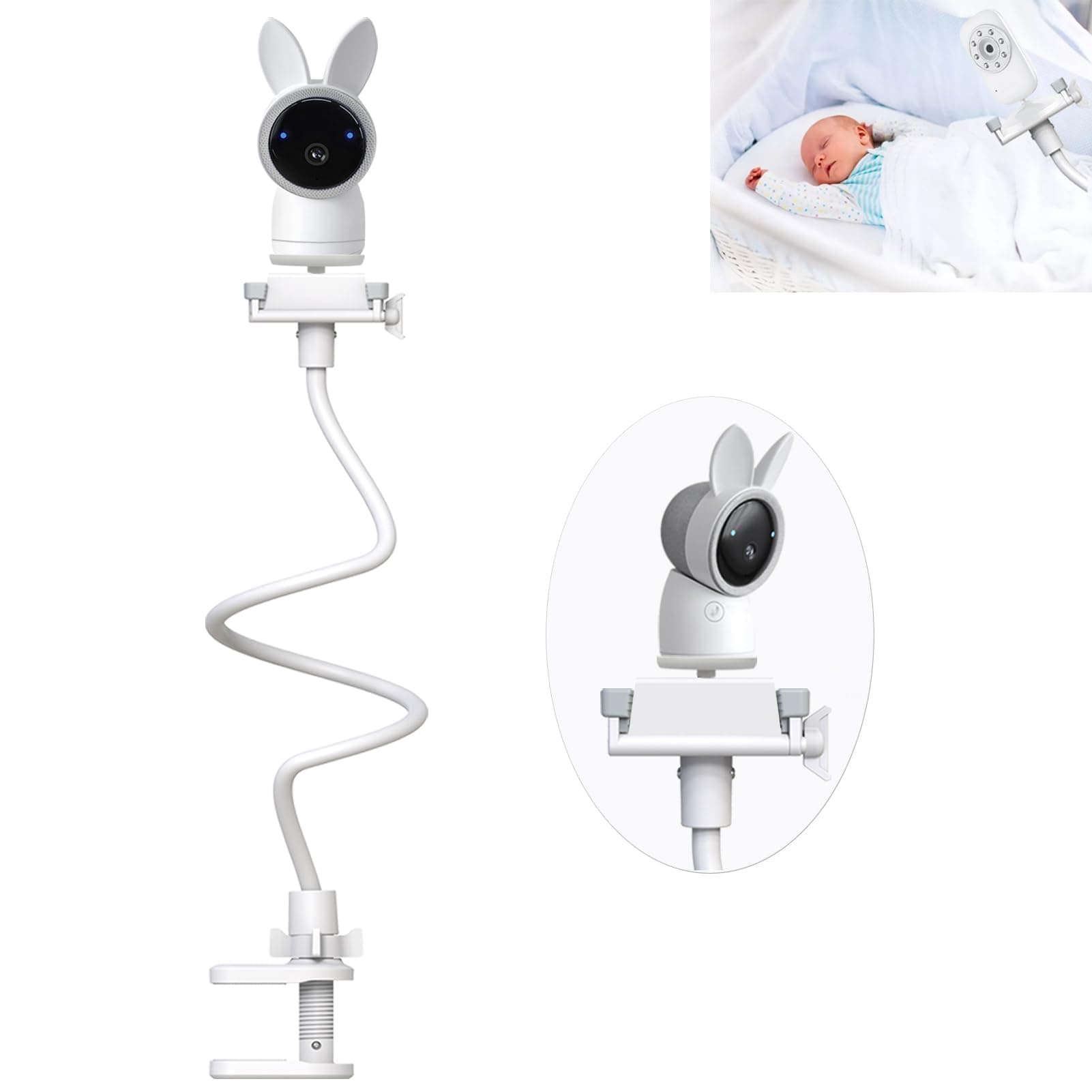 EYSAFT Baby Monitor Mount Holder Compatible with Arenti