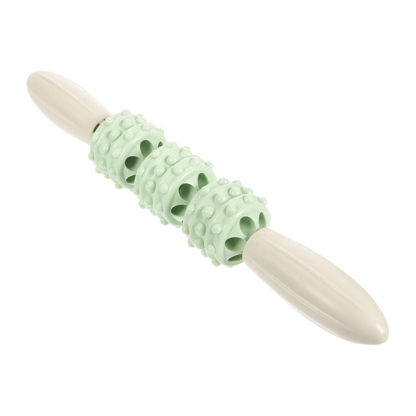 PartyKindom Wooden Massage Stick Body Massager, Handheld for Muscle and Feet, Pp, Gentle Relaxation Tool