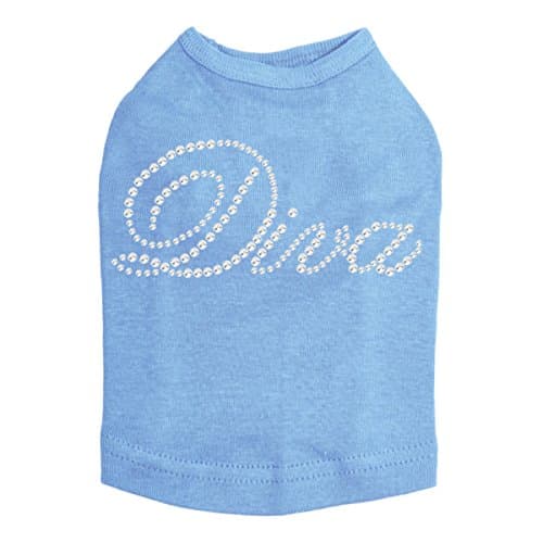 Diva Dog Shirt 4XL Blue