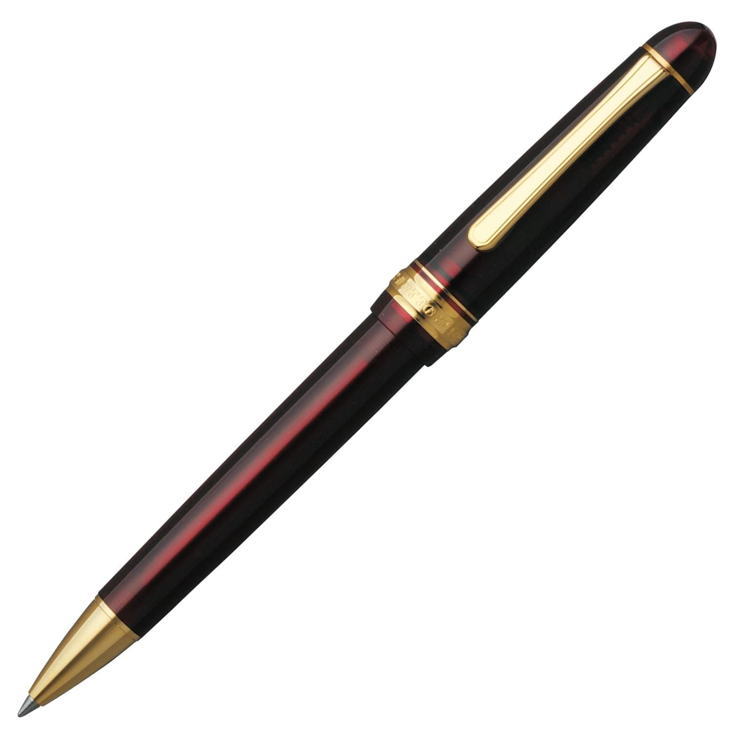 PLATINUM Fountain Pen, Permanent Ballpoint Pen #3776 Senncherry Burgundy BNB-5000#71