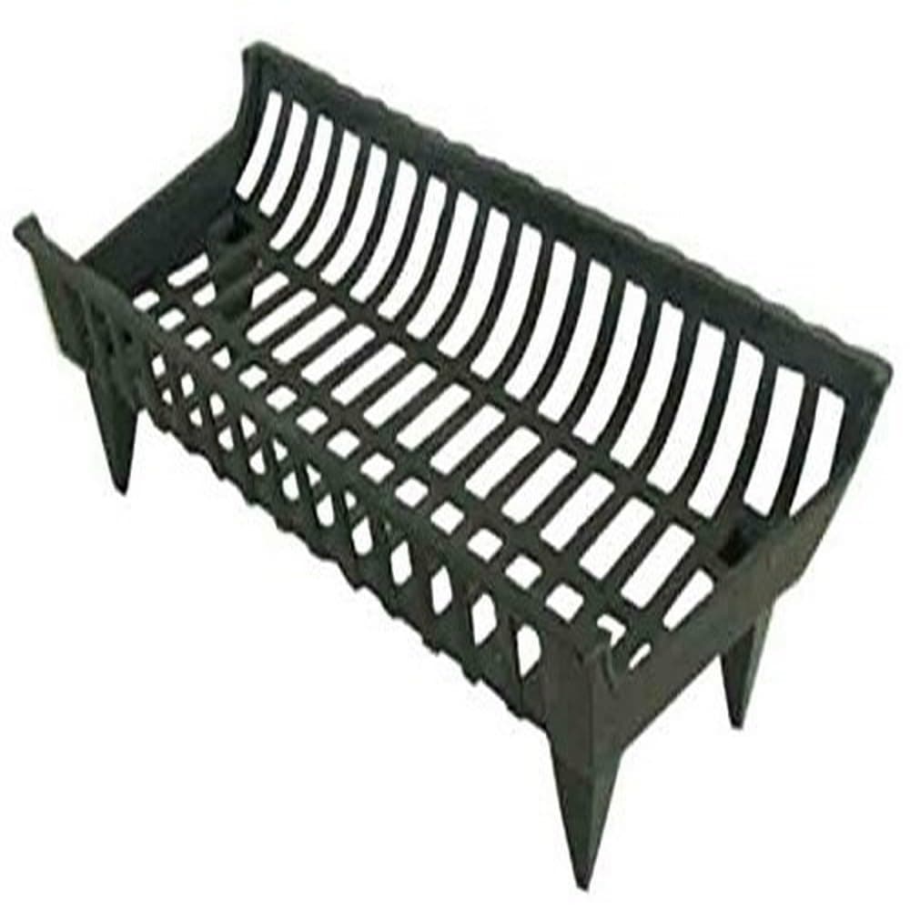 Pleasant Hearth Cast Iron Grate, 28-Inch