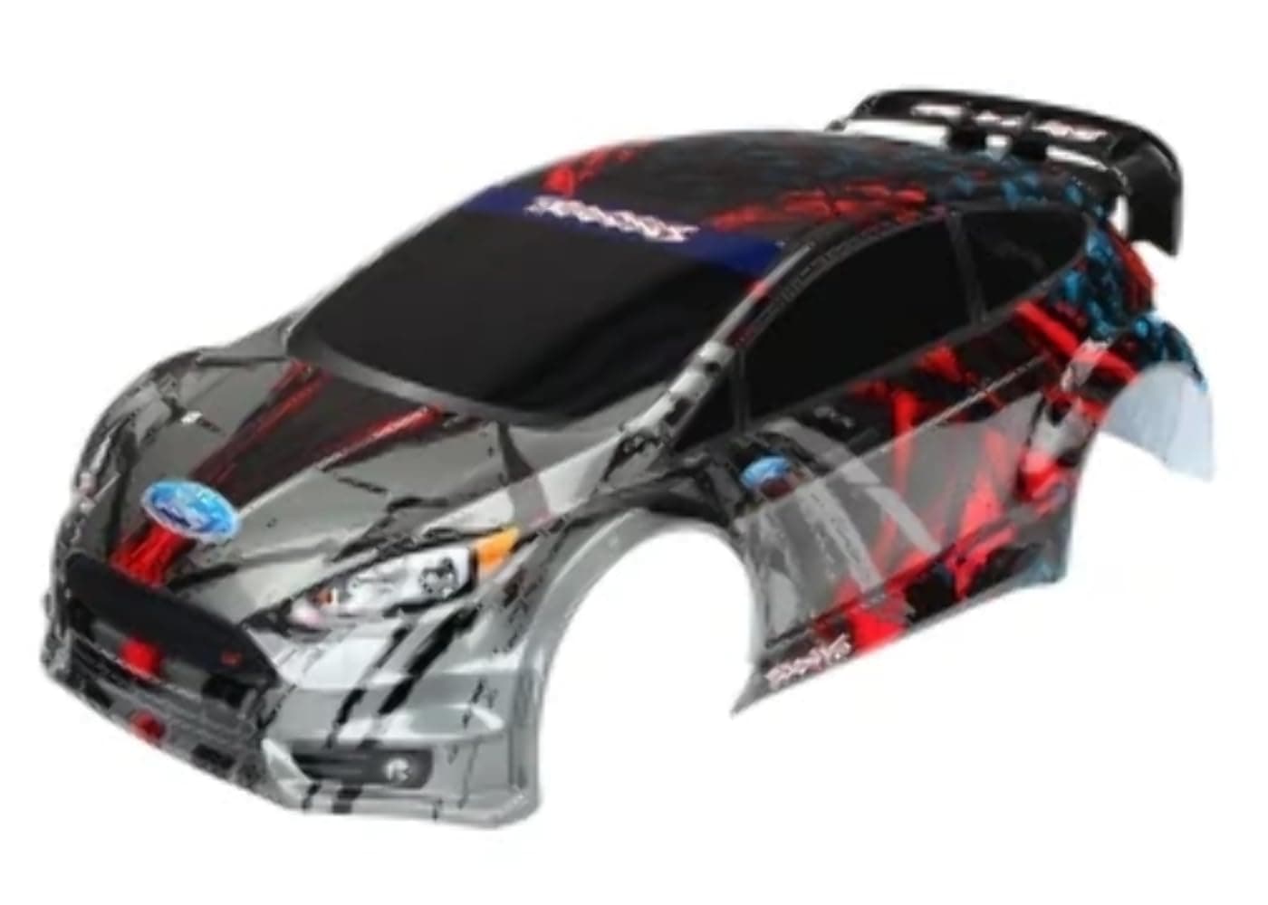 Traxxas 7416 Ford Fiesta ST Rally Body, Black
