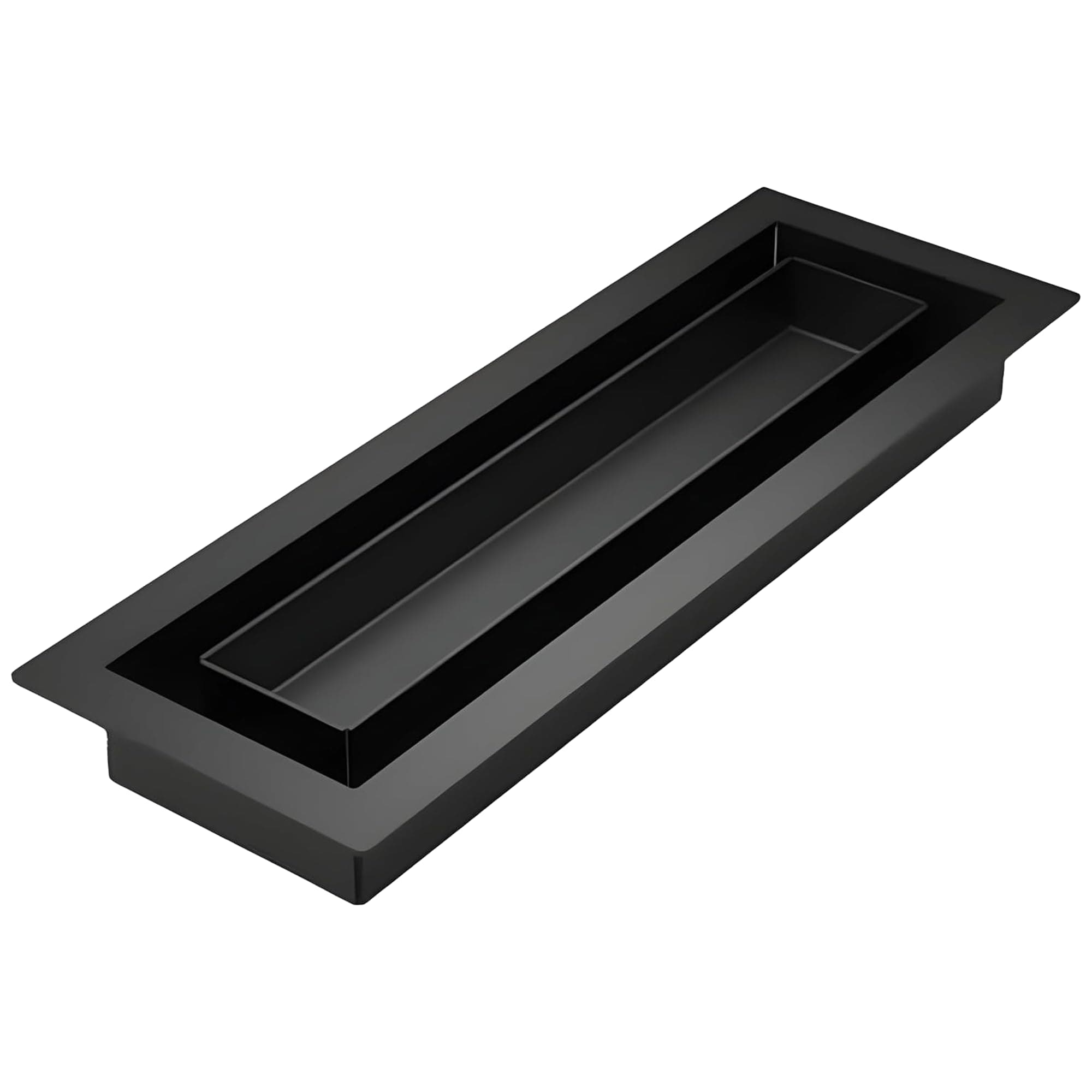 Khan Supply CO 3x10 Metal Floor Vent - Canadian Owned Low Profile Heavy Duty Flush Register, DIY Drop-in Install Air Grille Cover, Unique Click-In Design for Up to 60% More Airflow - 2 Year Warranty