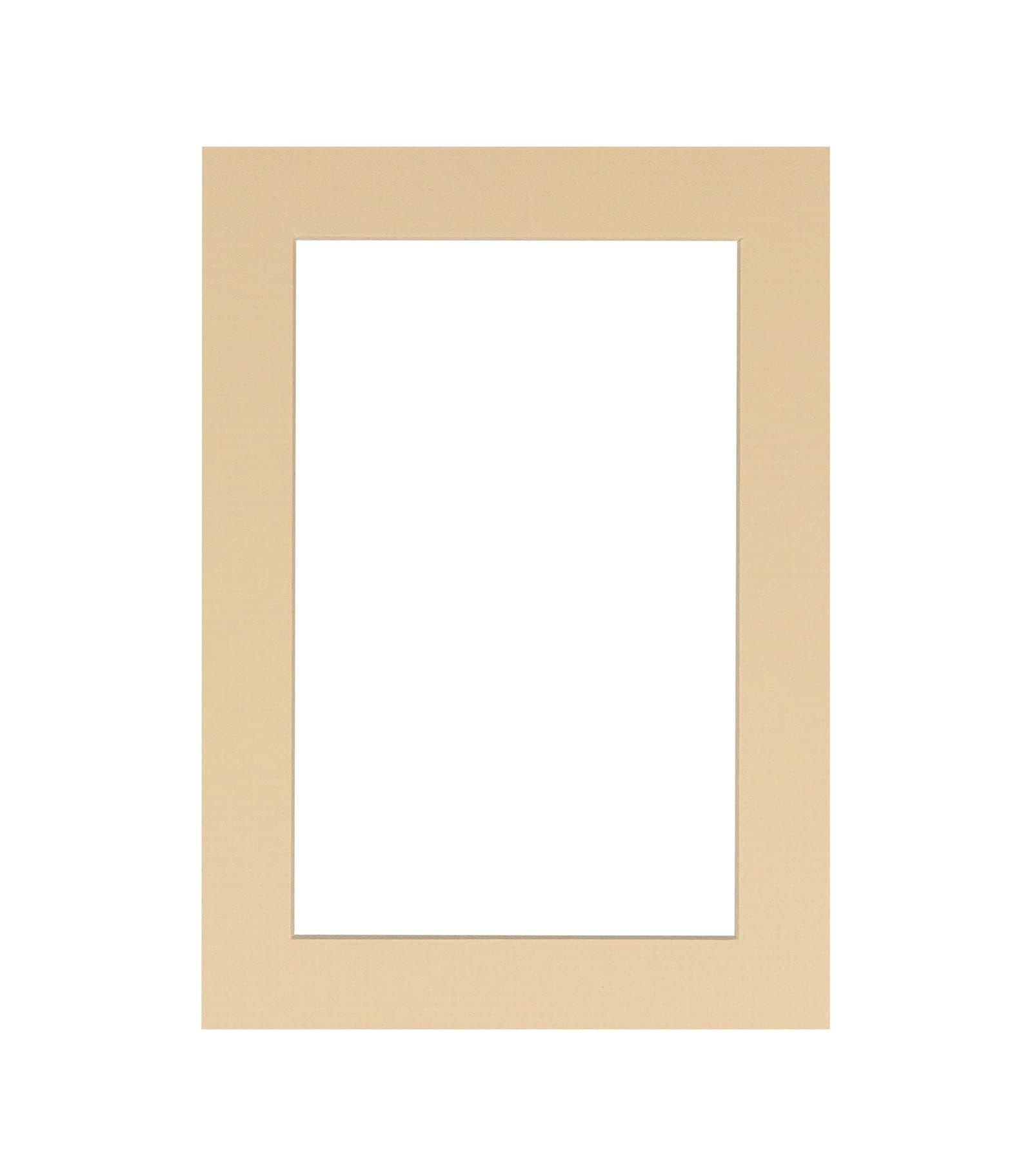 11x17 Mat Bevel Cut for 9x13 Photos - Acid Free Beige Precut Matboard - for Pictures, Photos, Framing - 4-ply Thickness